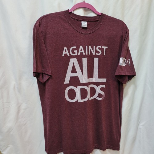 Feed My Starving Children "AGAINST ALL ODDS" GOEX T Shirt Sz M, Brand New - Picture 4 of 5