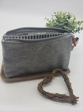 NUEVO Estuche de viaje de aceite esencial gris, soporte de almacenamiento de aceite
