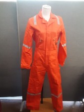 Dickies Mens Orange Hi-viz Coveralls