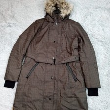 Lole Jacket Womens L Parka Faux Fur Trim Pockets Waterproof Removable Hood