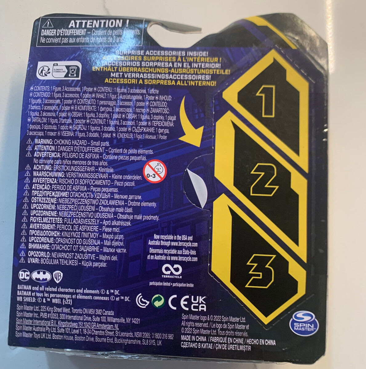 Spin Master DC Batman Nightwing 4" Action Figure NEW