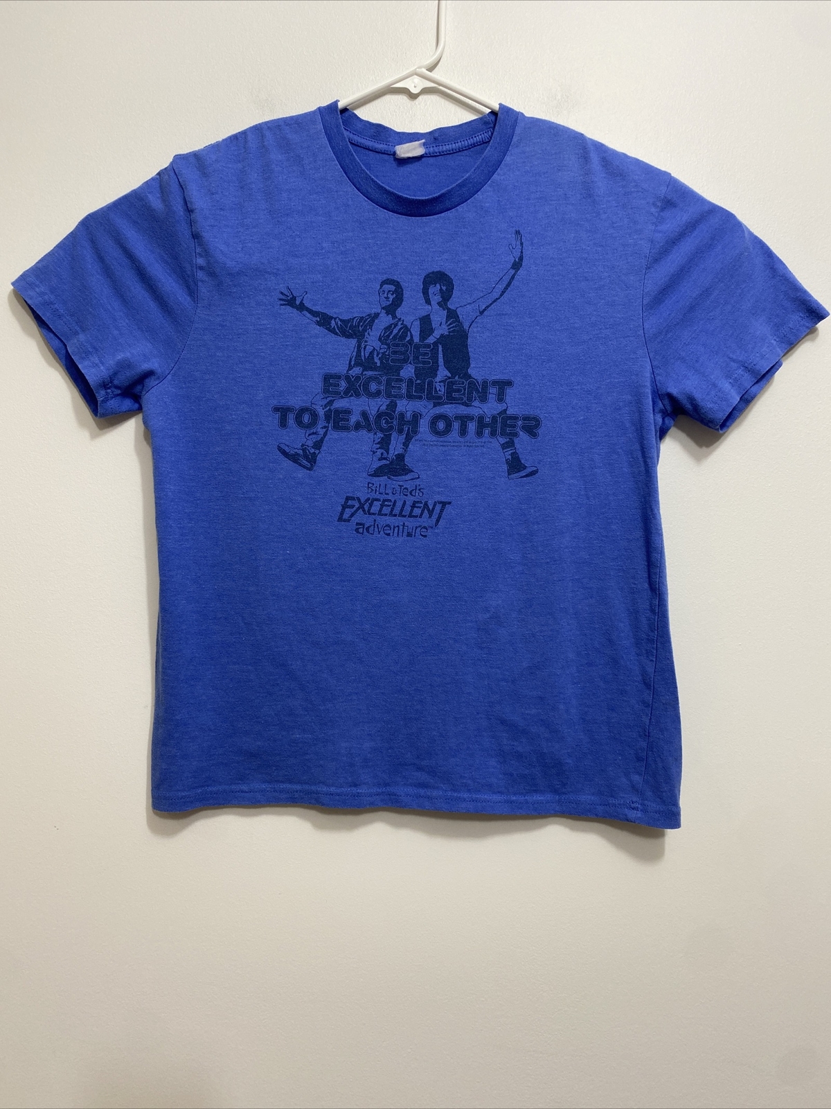 ALTRA Maglietta Bill & Ted's Excellent Adventure Sii Eccellente L'uno all'altro 1989 Film Med