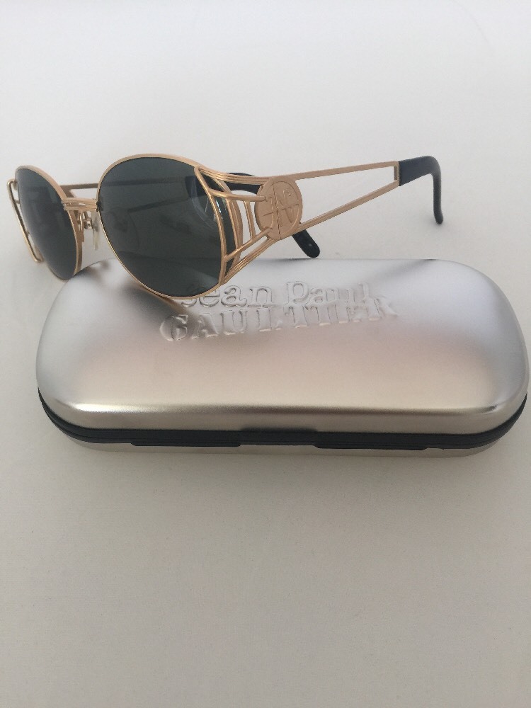 ジャンポールゴルチェ Jean Paul Gaultier 58-6102 VINTAGE JEAN PAUL GAULTIER JPG 58-6102 Sunglasses C. Gold G