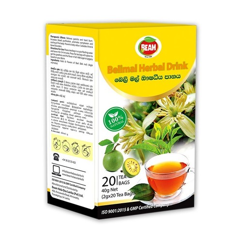 Ceylon Beam Belimal Tea 100 Organic Pure Natural Herbal Healthy Drink