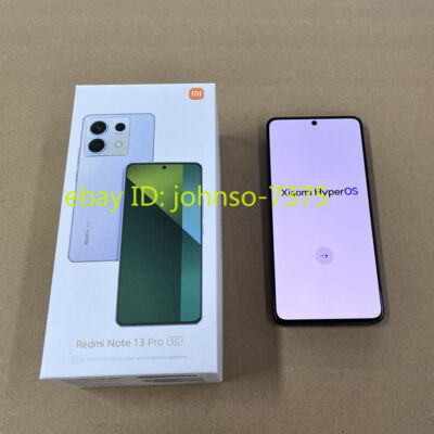 Unlocked Xiaomi Redmi Note 13 Pro 5G Dual SIM 16GB+512GB 200MP 5000mAh Sealed