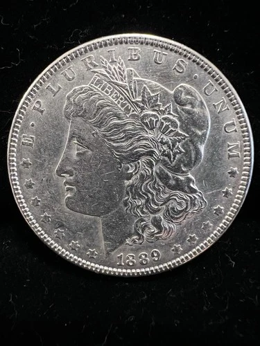 1889-P Morgan Silver Dollar XF/AU Strong LIBERTY - Clean Surfaces