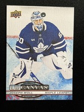 25-26 UD Series 1 Hockey Canvas C-69 Joseph Woll