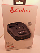 Cobra RAD 390 Essential Protection Radar Detector New in Box"