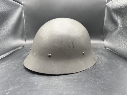 WWII WW2 Era Swedish M26 Helmet w/ Liner!