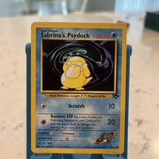 Sabrina's Psyduck 99/132 Unlimited | Gym Challenge Pokemon MP on eBay