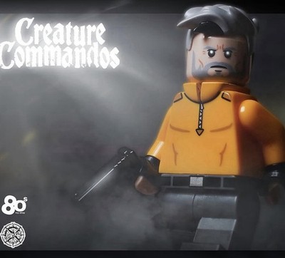 LEGO Creature Commandos rick flag Custom Minifigure. By 80stoyshop new!