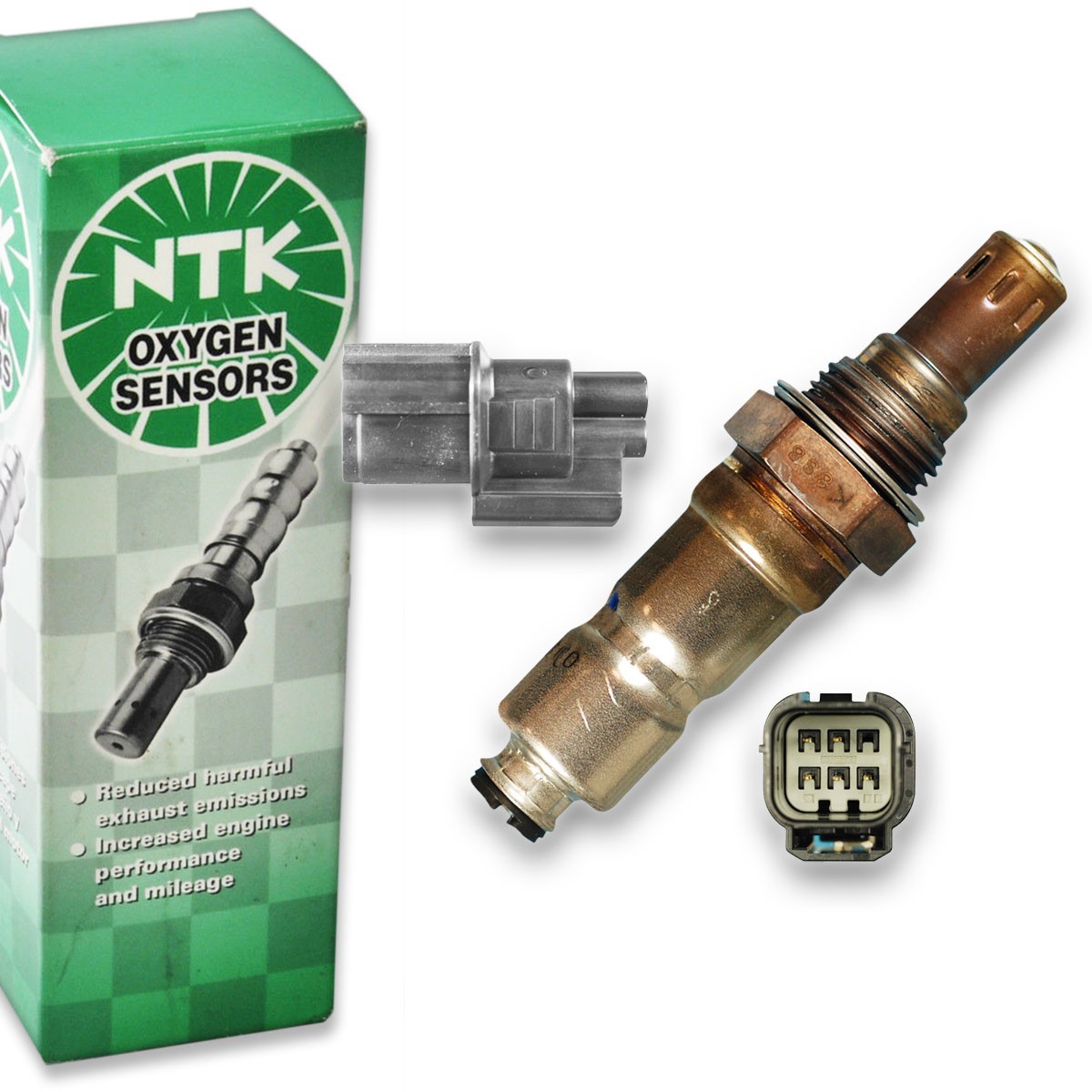 NGK NTK Upstream Rear AFR O2 Oxygen Sensor for 2010-2013 Acura ZDX 3.7L V6 - dh