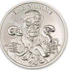 2 oz Silver Round .999 Vintage  Horror Series - Mummy