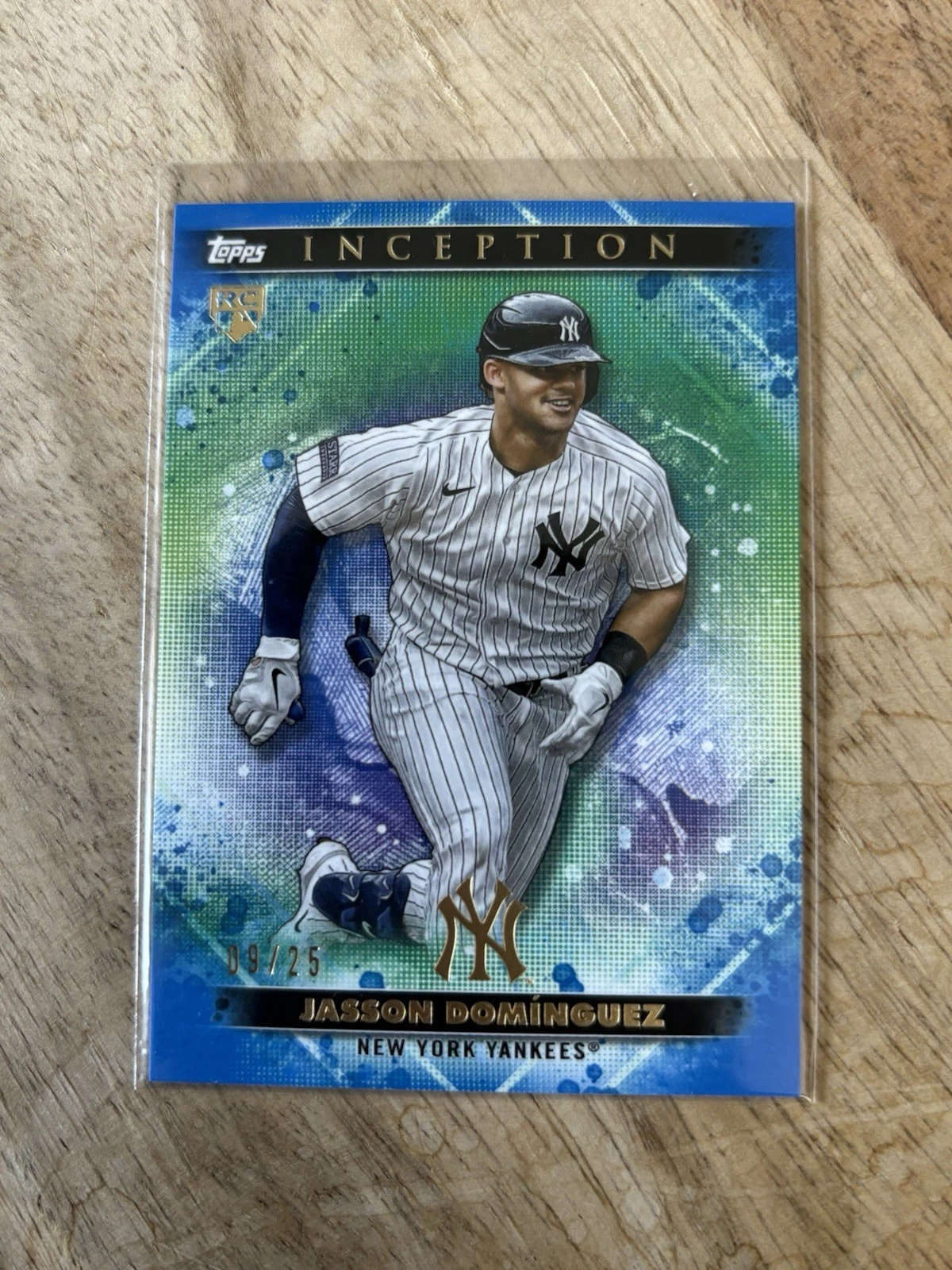 2024 Topps Inception - Jasson Dominguez Blue /25 #38 (RC)
