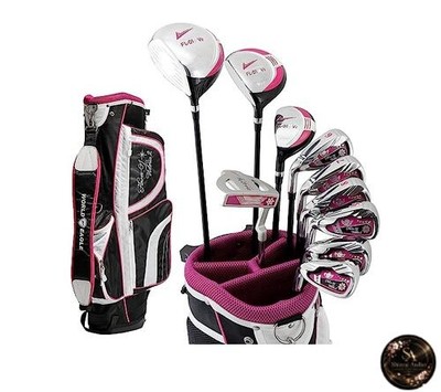 WORLD EAGLE FL-01V2 B/Berry Schläger Set (10 Schläger) - Damen/Linkshänder - ...