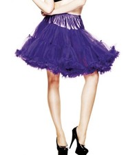 Hell Bunny Knee Length Royal Purple Petticoat XL-2X