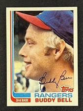 1982 Topps Buddy Bell Texas Rangers #50