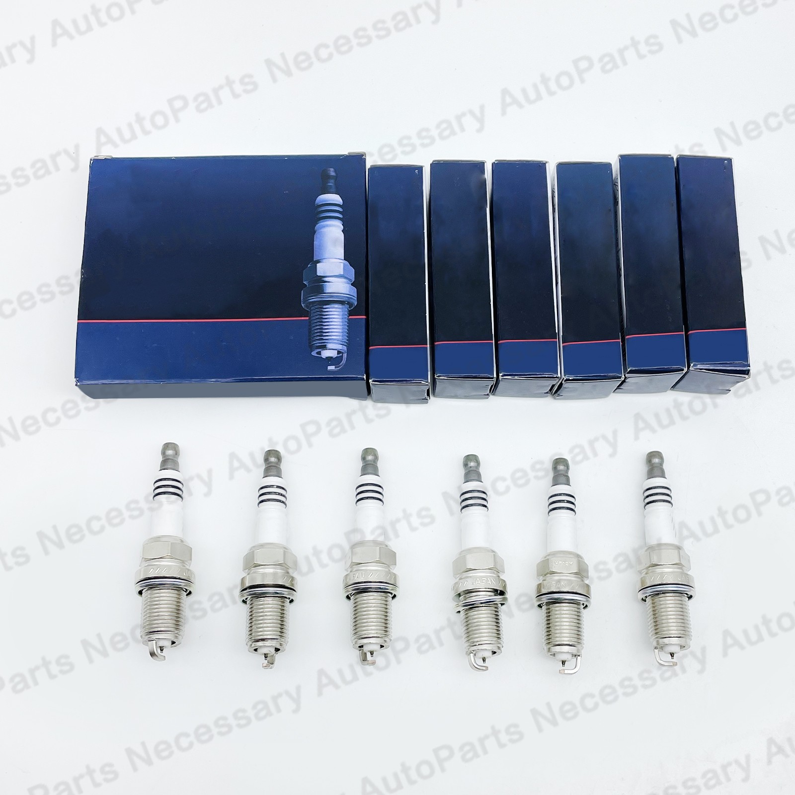6PCS New Iridium Spark Plugs BKR5EIX-11 5464 For HYUNDAI KIA MAZDA NISSAN ISUZU