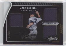 2022 Panini Absolute Tools of the Trade 3 Swatch 54/99 Zack Greinke #TTT3-ZG 1u6