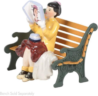 #ad #ad Original Snow Village Accessories Rockwell#x27;S Cover Girl Village Figures 2.05 In $31.99