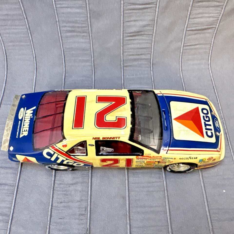 Monogram Built Up #21 Neil Bonnett Citgo Thunderbird Model Car. | eBay