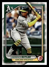 Lawrence Butler 2024 Bowman #44 Oakland Athletics ROOKIE BUY10GET5FREE