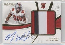 2019 Panini Immaculate Collegiate 51/99 Mike Weber #137 RPA Patch Auto RC 00jz