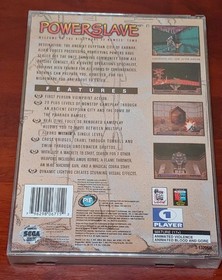 Powerslave Sega Saturn CIB w Reg Card Foam Protective Case Authentic Tested Rare