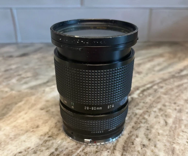 Tamron SP Camera Lenses 28-80mm Focal f/3.5-4.2 Maximum Aperture