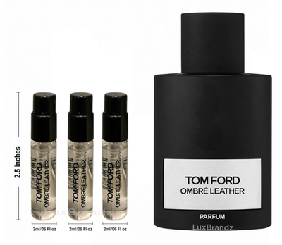#ad 3 PACK TOM FORD OMBRE LEATHER PARFUM 1.5ml COLOGNE EDP SPRAY SAMPLE FREE SHIP $19.95
