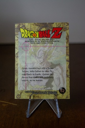  Dragon Ball Z 1999 Artbox JPP/Amada Card - #52 Super Saiyan Goku NM - Bild 2 von 2