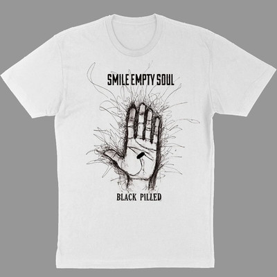 Smile Empty Soul Band Black Pilled Heavy Cotton White S-5XL T Shirt AG981