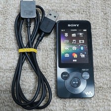 SONY Walkman NW-S784 Black 8GB Bluetooth Digital Audio Player Used from Japan