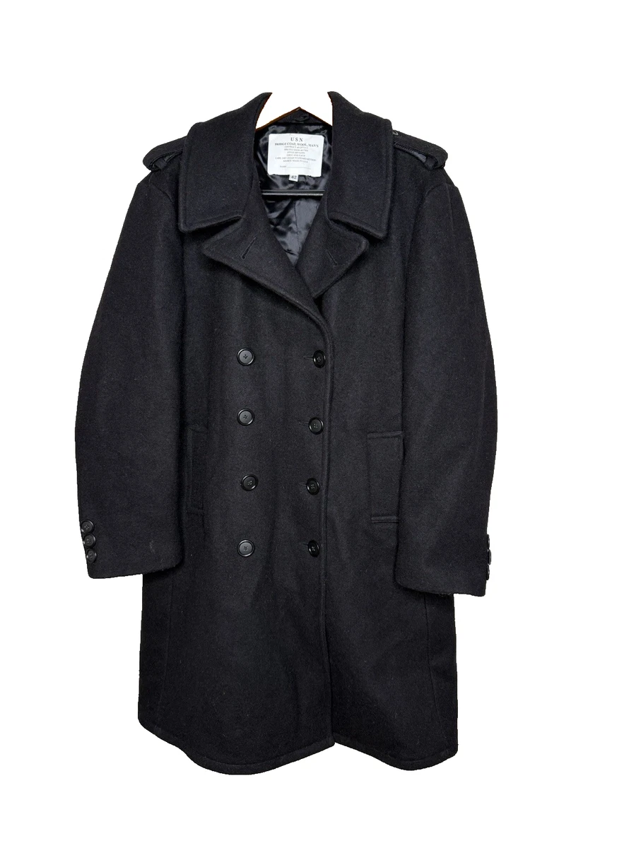 navy issue pea coat products for sale | eBay