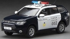 Vitesse Mitsubishi Outlander Taipei City Police 2010 1:43 29394