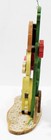 Emgee Hawaii Bucking Bronco Cowboy Santa Claus Horse Wooden Wood TLC Ornament — photo 3