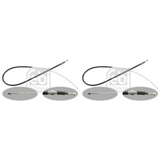 2x FEBI BILSTEIN Handbremsseil Seilzug Feststellbremse für VW Golf IV 1J1
