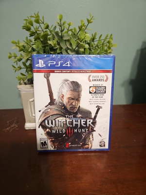 The Witcher 3: Wild Hunt - Sony PlayStation 4 FACTORY SEALED      