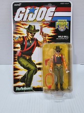 GI JOE SUPER 7 REACTION TIGER FORCE WILD BILL TARGET EXCLUSIVE