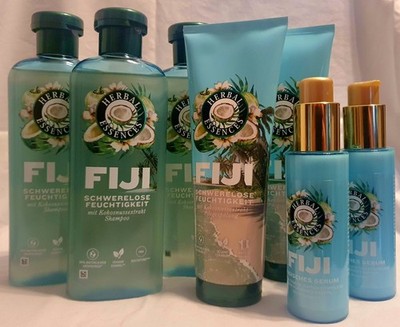 7x Herbal Essences FIJI Schwerelose Feuchtigkeit 3x Shampoo 2x Spülung 2x Serum