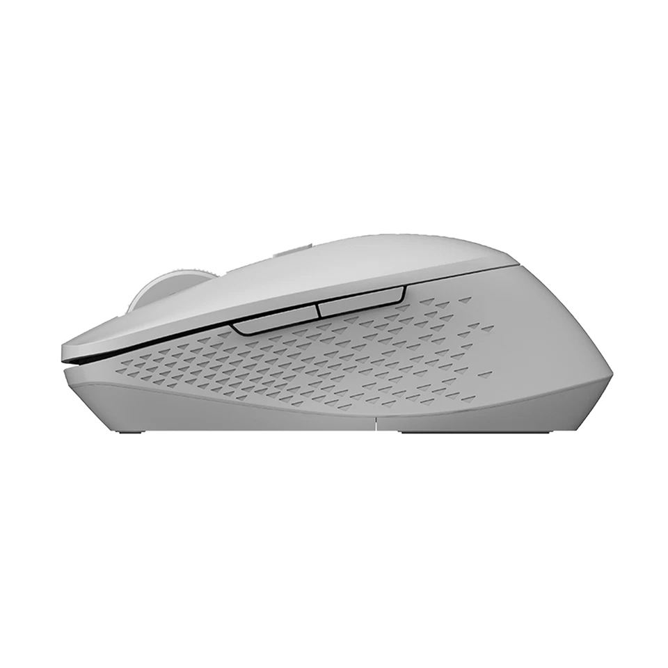 Rapoo M300 Multi-mode Bluetooth/Wireless Silent Optical Mouse Light Grey - Image 3 of 4
