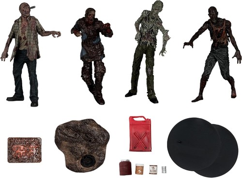 McFarlane Toys The Walking Dead Walkers 5 Zoll Actionfigur 4er-Pack Neu Spielzeug Geschenk - Bild 6 von 10