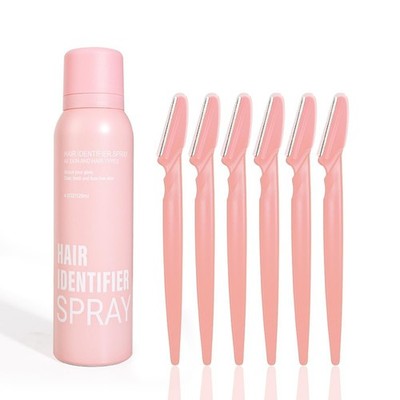 Hair Identifier Spray for Face Shaving - Gentle Facial Dermaplane... 