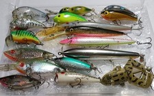 Smithwick Mann's Label Lure Set 17 pcs Used fishing lures