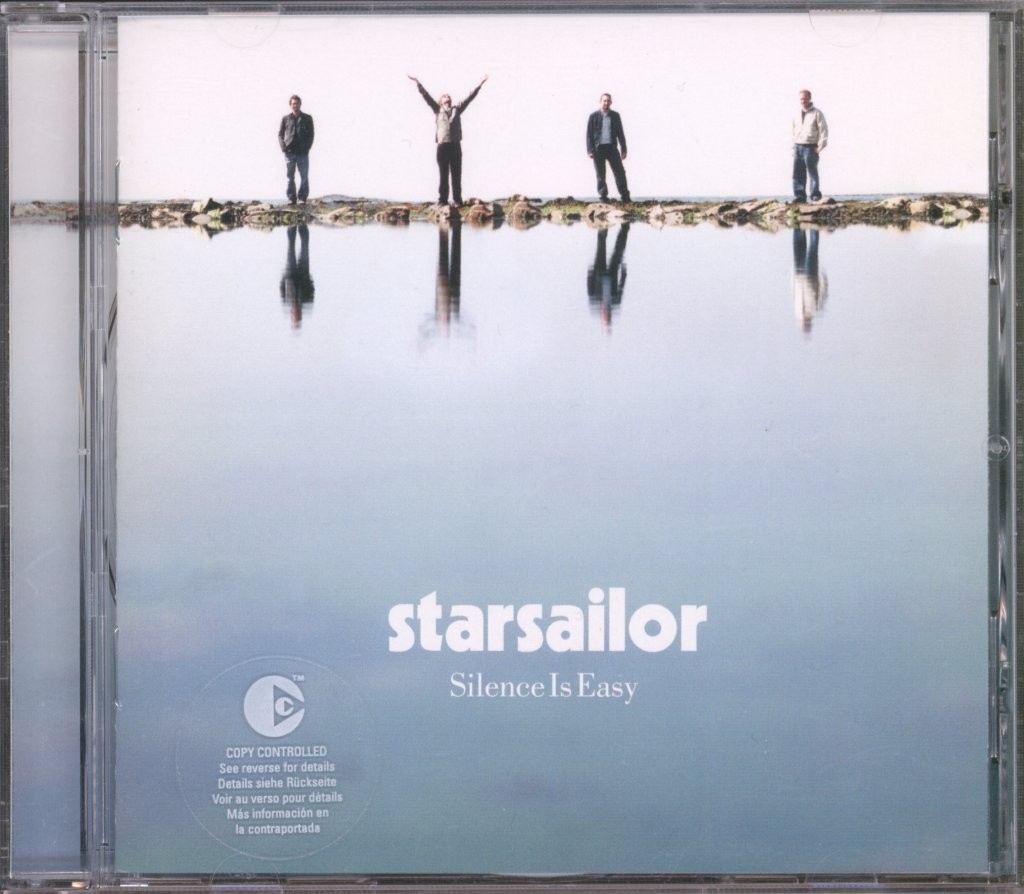 Starsailor Silence Is Easy CD Europe Emi 2003 copy controlled CD. Has sticker on