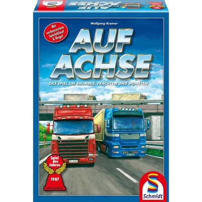 Schmidt Spiele - Auf Achse, Spiel des Jahres 1987 Neuauflage, ab 8 Jahre