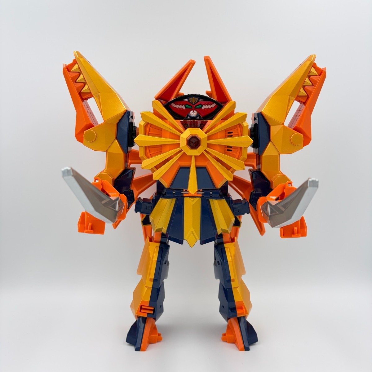 Power Rangers Shinkenger DX DaikaiOh Claw Zord & Ika Origami Set