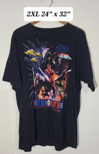 Vintage 1999 Star Wars Jedi Vs Sith Episode 1 Movie Promo Black 2XL T Shirt