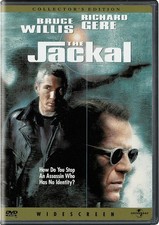 The Jackal DVD Bruce Willis NEW