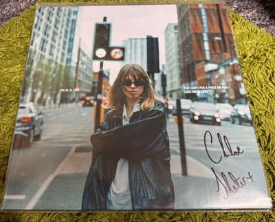 Chloe Slater You Can't Put A Price On Fun / Love Me Please Signed Vinyl